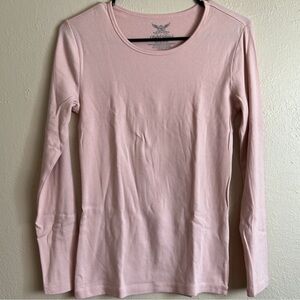 Faded Glory Pink Long Sleeve Top